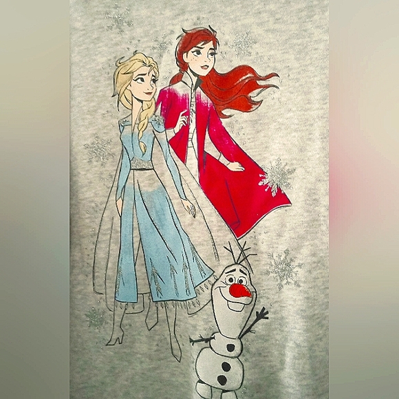 Disney Jumping Beans Soft Fleece Hoodie Girls - Size 8 - Picture 2 of 5